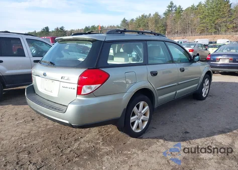 2009 Subaru Outback 2.5I from USA, damaged, VIN 4S4BP61C097340541